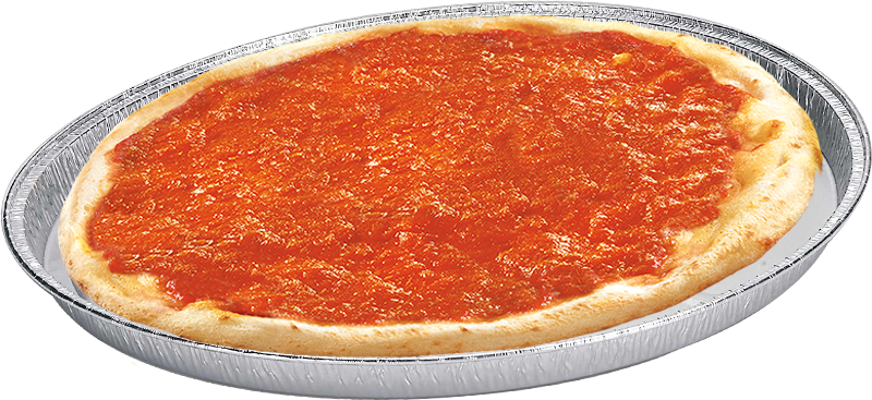 Pizza Base with tomato sauce